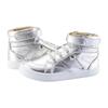 Child Starter Shoes, Silver With White Soles - Sneakers - 2