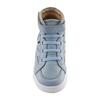 Child Starter Shoes, Dusty Blue With White Soles - Sneakers - 3 - thumbnail