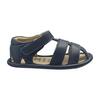 Baby Sandy Sandals, Navy Blue - Sandals - 1 - thumbnail