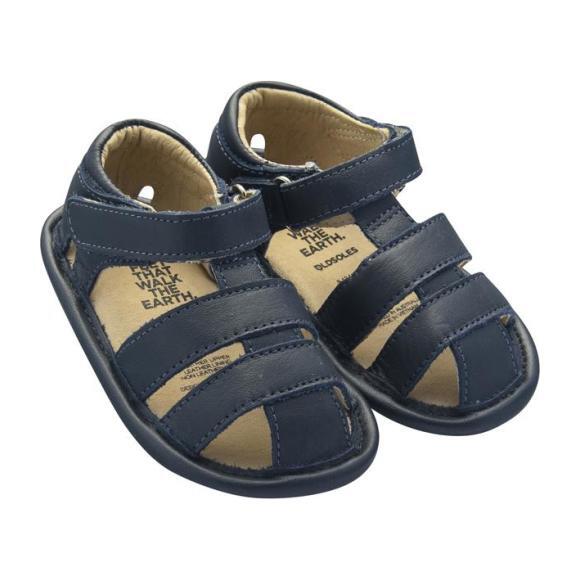 Baby Sandy Sandals, Navy Blue - Old Soles Shoes Shoes | Maisonette