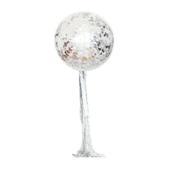 Disco Ball Balloon Streamer Kit (Includes Confetti Balloon) - Decorations - 1