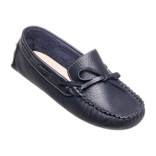Toddler Driver Loafer, Navy - Baby Boy 