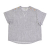 Sebastien Shirt, Grey Stripes - Shirts - 1 - thumbnail