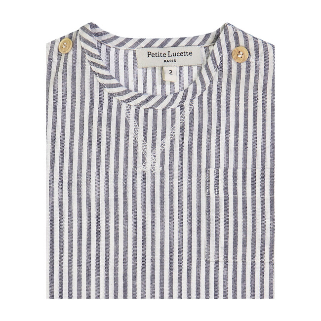 Sebastien Shirt, Grey Stripes - Shirts - 2