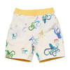Reversible Short, Yellow & Octopus - Shorts - 2