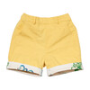 Reversible Short, Yellow & Octopus - Shorts - 3