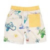 Reversible Short, Yellow & Octopus - Shorts - 6