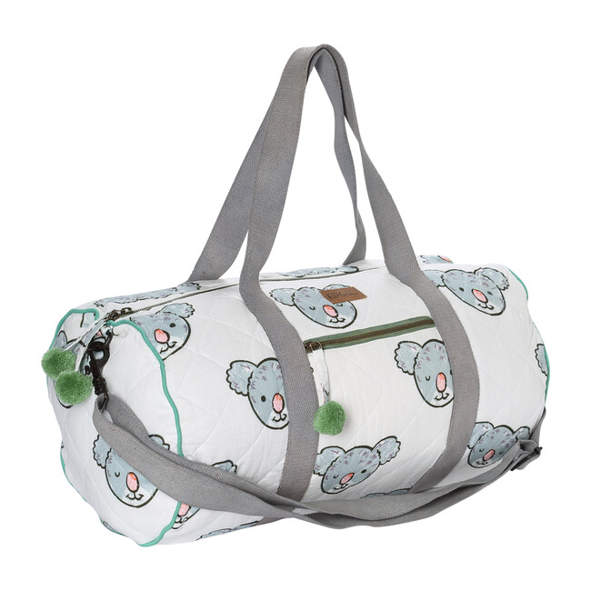 Quilted Duffle Bag, Koala Doze - Diaper Bags - 2