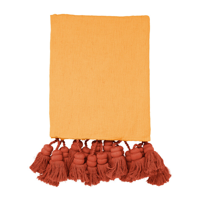 Tassel Throw, Mandarin - Throws - 1