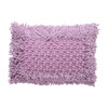 Boho Cushion, Lilac - Decorative Pillows - 1 - thumbnail