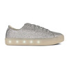 St. Laurent Sneaker, Glitter Silver - Sneakers - 1 - thumbnail