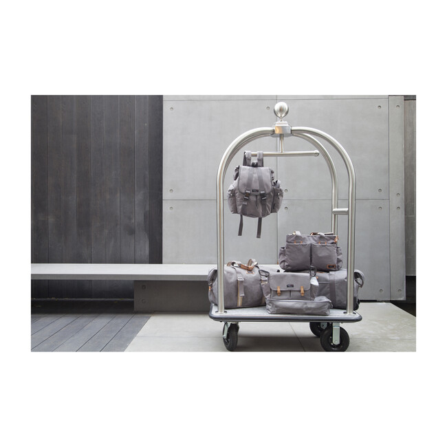 Travel Stroller Organizer, Grey - Diaper Bags - 2