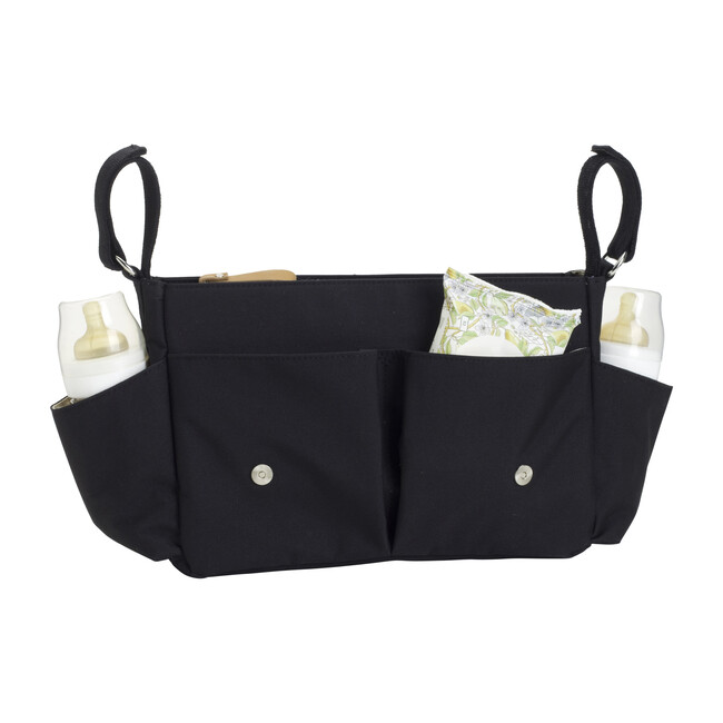 Travel Stroller Organizer, Black - Diaper Bags - 3