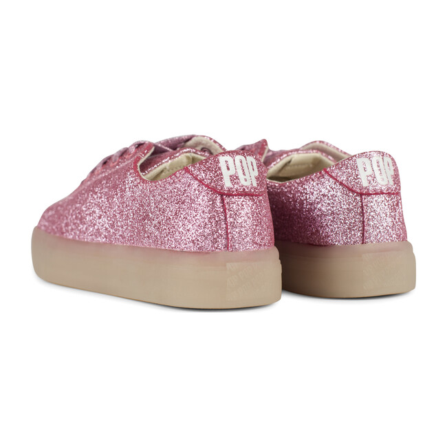 St. Laurent Sneaker, Glitter Pink - Sneakers - 4