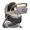 Travel Stroller Organizer, Grey - Diaper Bags - 6