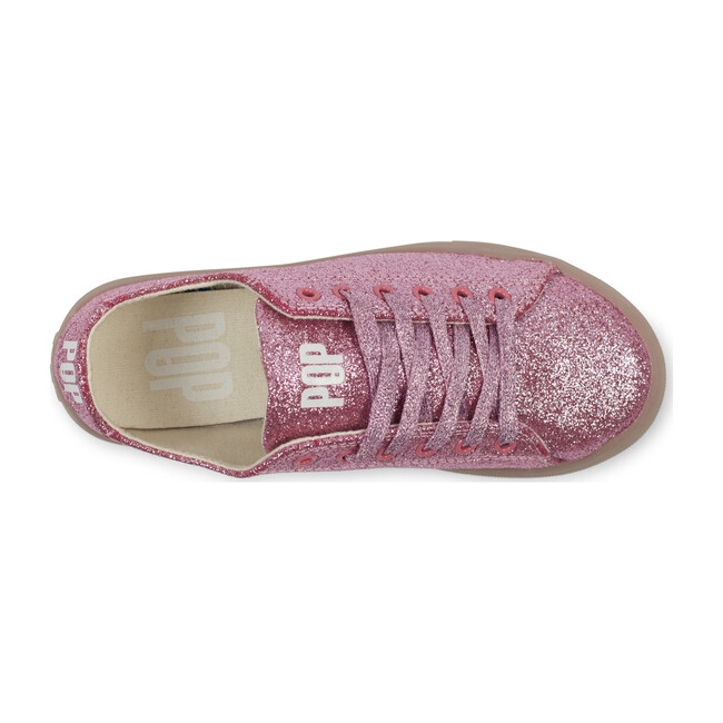 St. Laurent Sneaker, Glitter Pink - Sneakers - 5