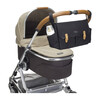 Travel Stroller Organizer, Black - Diaper Bags - 7