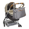 Shoulder Bag, Grey - Diaper Bags - 6