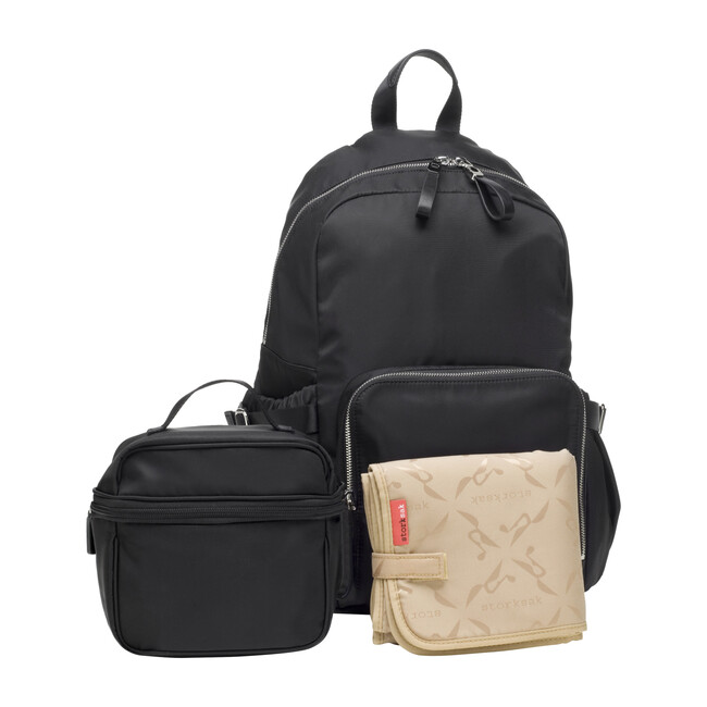 Hero Nylon Diaper Bag, Black - Diaper Bags - 2