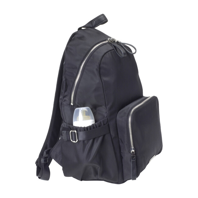 Hero Nylon Diaper Bag, Black - Diaper Bags - 5