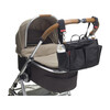 Noa Leather Diaper Bag, Black - Diaper Bags - 7