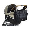 Emma Leather Diaper Bag, Black - Diaper Bags - 7