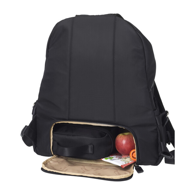 Hero Nylon Diaper Bag, Black - Diaper Bags - 7