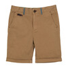 Scott Shorts, Sand Cotton Twill - Shorts - 1 - thumbnail