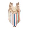 Princess Diana Suit, Multi Vintage Stripe - One Pieces - 2