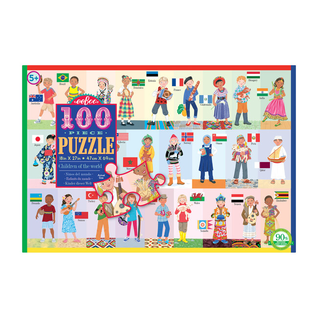 Children of the World 100 Piece Puzzle - Puzzles - 1