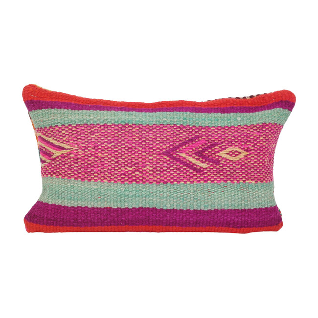 Small Heirloom Lumbar Pillow, Radient Multi - Decorative Pillows - 2