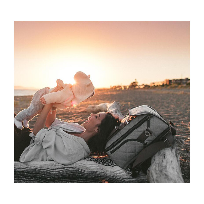 The Willow, Grey - Diaper Bags - 9