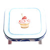 Handpainted Wooden Stool, Cupcake on Flow - Kids Seating - 2