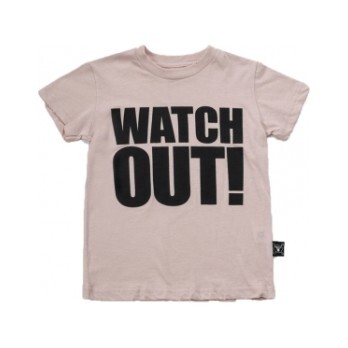 Watch Out T-Shirt, Pink - Tees - 1