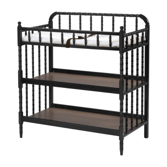 Jenny Lind Changing Table, Ebony