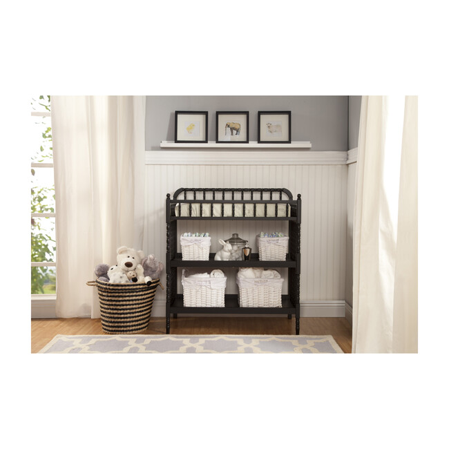 Jenny Lind Changing Table, Ebony