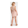 Millie Overall Dress, Blush Pink Twill - Play Dresses - 5