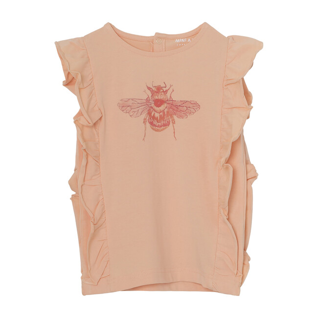 Mirra Blouse, Peach Parfait - Tees - 1