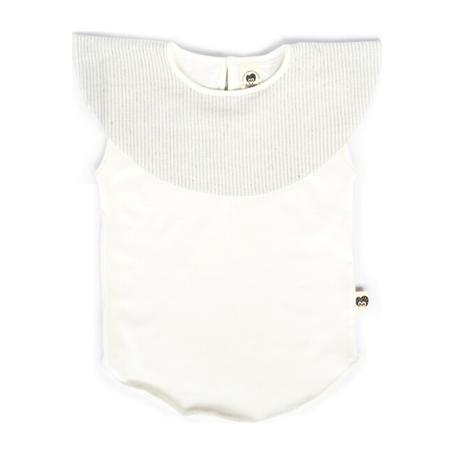 Marina Blouse, White - Blouses - 1