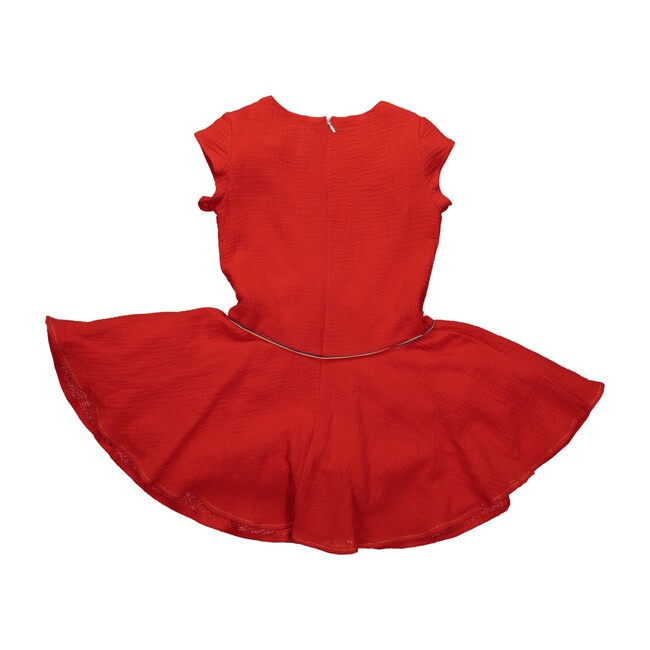 Duo Dress, Crepe Coral - Dresses - 2