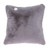 Rabbit Faux Fur Storage Floof, Slate - Decorative Pillows - 1 - thumbnail