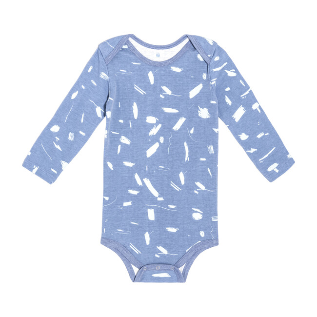 Long Sleeve Onesie, Blue Doodle - Maisonette - Doodle Collection ...