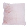 Rabbit Faux Fur Storage Floof, Ballet Pink - Decorative Pillows - 1 - thumbnail