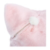 Rabbit Faux Fur Storage Floof, Ballet Pink - Decorative Pillows - 3