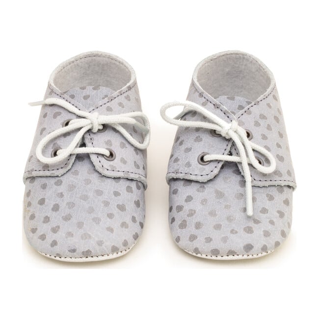 Lou Shoe, Grey Silver Hearts