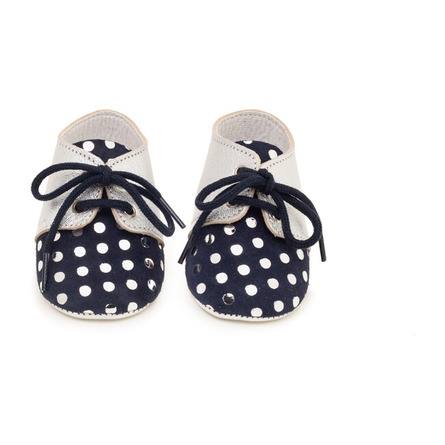 Lou Marine Shoe, Silver Dots