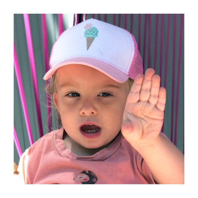 Ice Cream Sun Hat, Pink