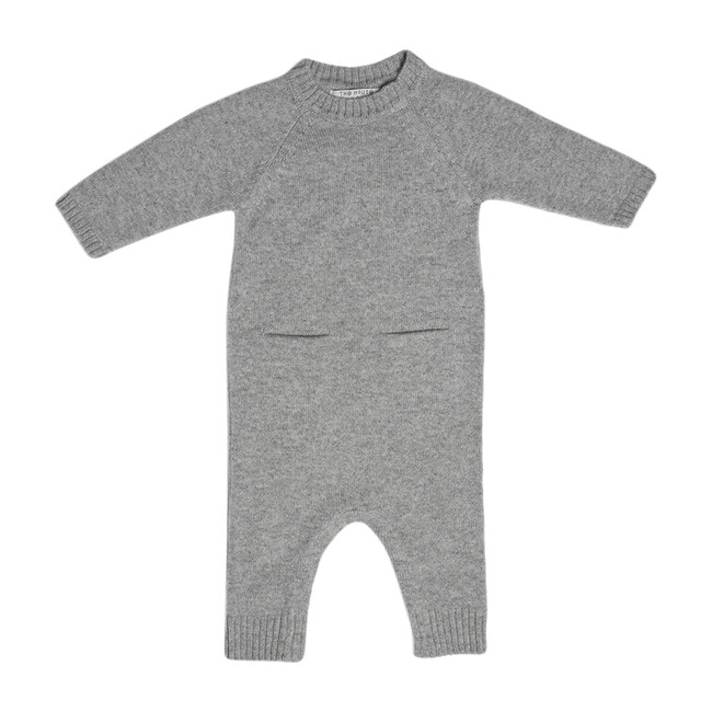 The Neel Travel Pyjama in Cashmere, Morning Grey