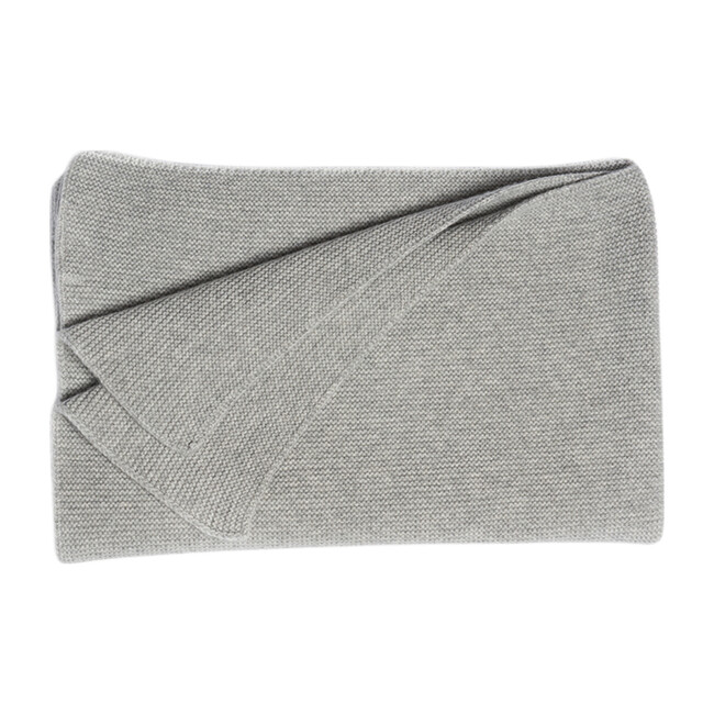 The Maeve Blanket in Cashmere, Morning Grey