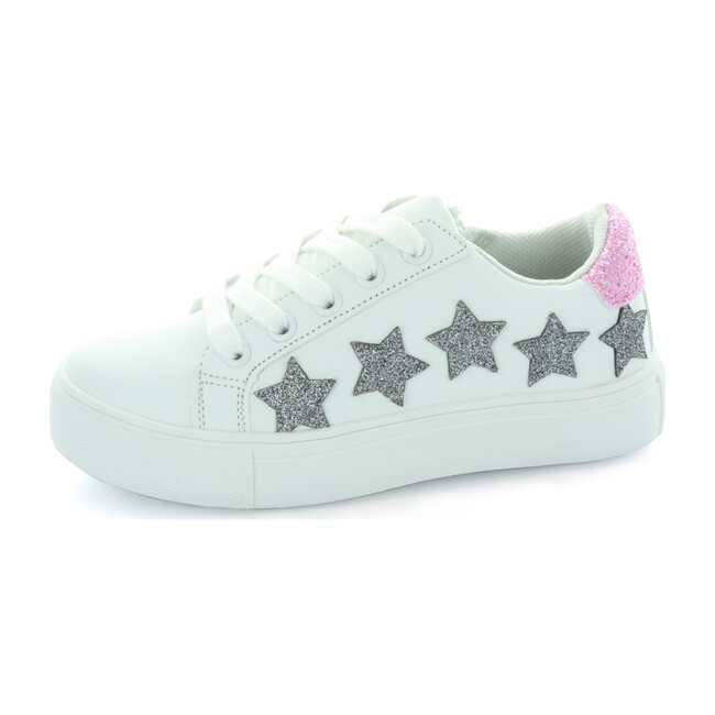 Lily Starry Sneaker, White - Sneakers - 1